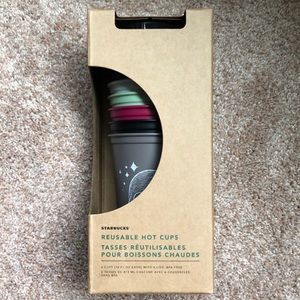 Starbucks Halloween reusable hot cups.